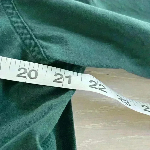 Vintage Mickey Minnie Mouse Unlimited X Jerry Leigh Button Down green shirt sz M - Picture 5 of 7